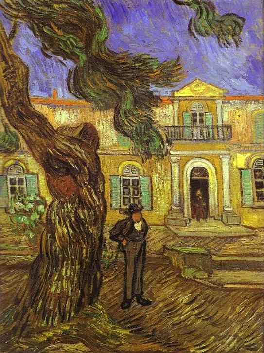 Vincent van Gogh Tree and Man